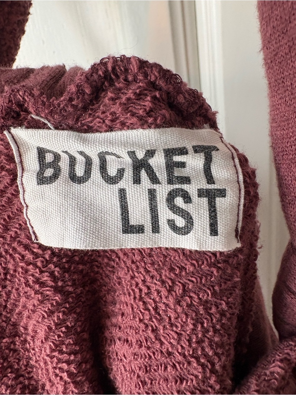 BUCKETLIST Plum Knit Wide-Leg Overalls - Picture 3 of 8